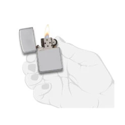 Zippo 250 Classic Lighter Windproof - Refillable Windproof Lighter -Camping Equipment Store zippo 250 6