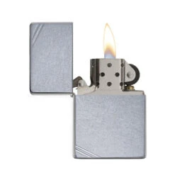 Zippo 267 Street Chrome™ Vintage With Slashes - Refillable Windproof Lighter -Camping Equipment Store zippo eric 4